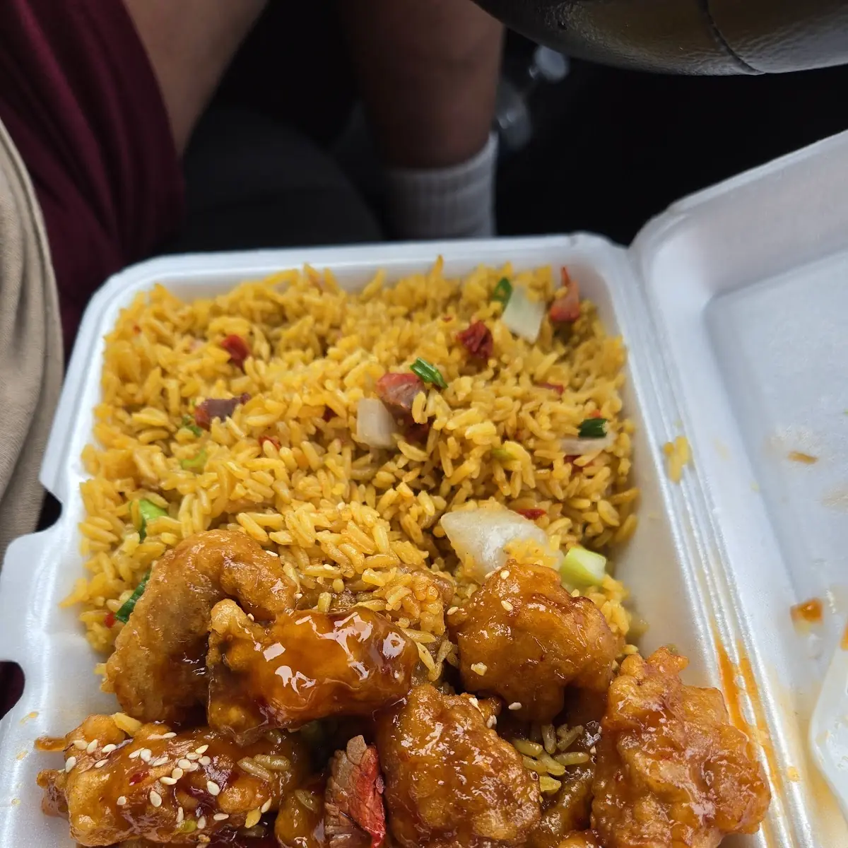 orange chicken 陈皮鸡